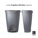 Brim 13 Gallon (50L) Trash Can with Lid