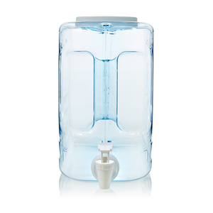 H2O 2.5-Gal Slimline Beverage Dispenser, Blue