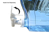 H2O 2.5-Gal Slimline Beverage Dispenser, Blue